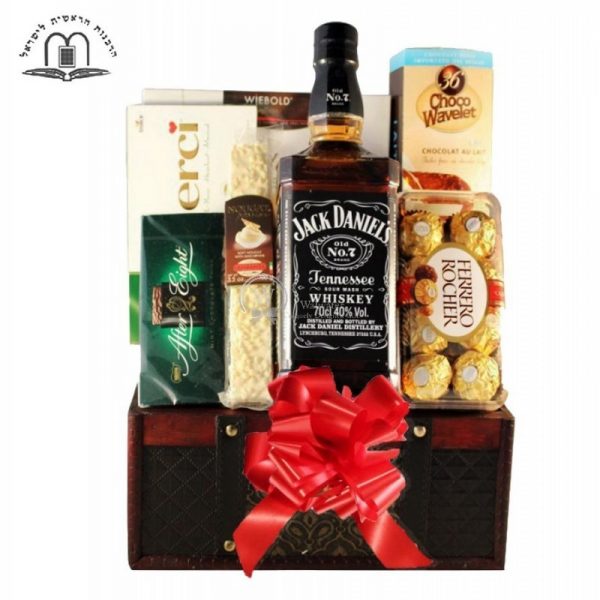 Jack Daniels Whiskey Gift Basket in Israel