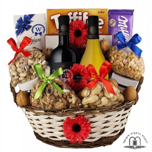 LeHaim Gift Basket - Wine Gift Basket To Israel