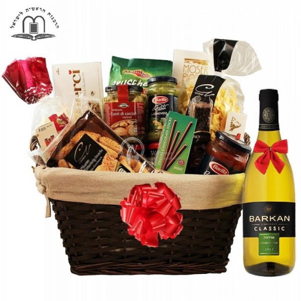 Perfecto D Italia – White Wine Gift Basket Israel