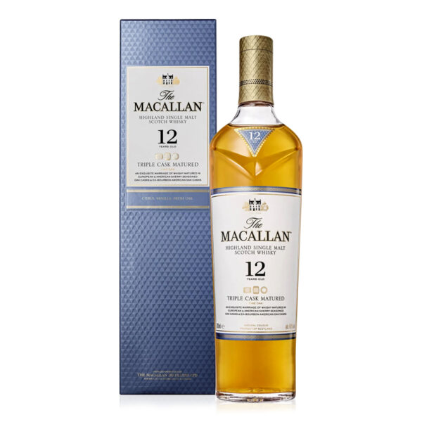 Macallan 12 Year Old Fine Oak Triple Cask Matured 700ml